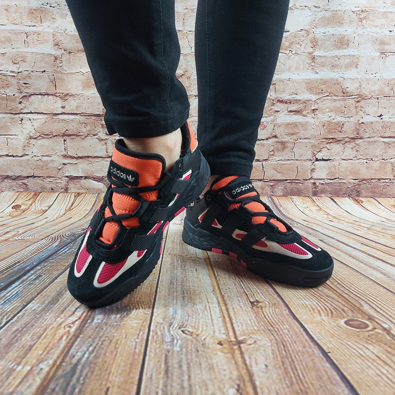 Кросівки жіночі Adidas Niteball Multicolor 1268-21 (репліка)