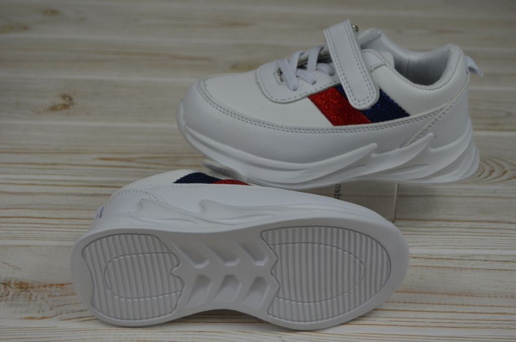Кросівки дитячі Jong Golf 5579-7 білі штучна шкіра