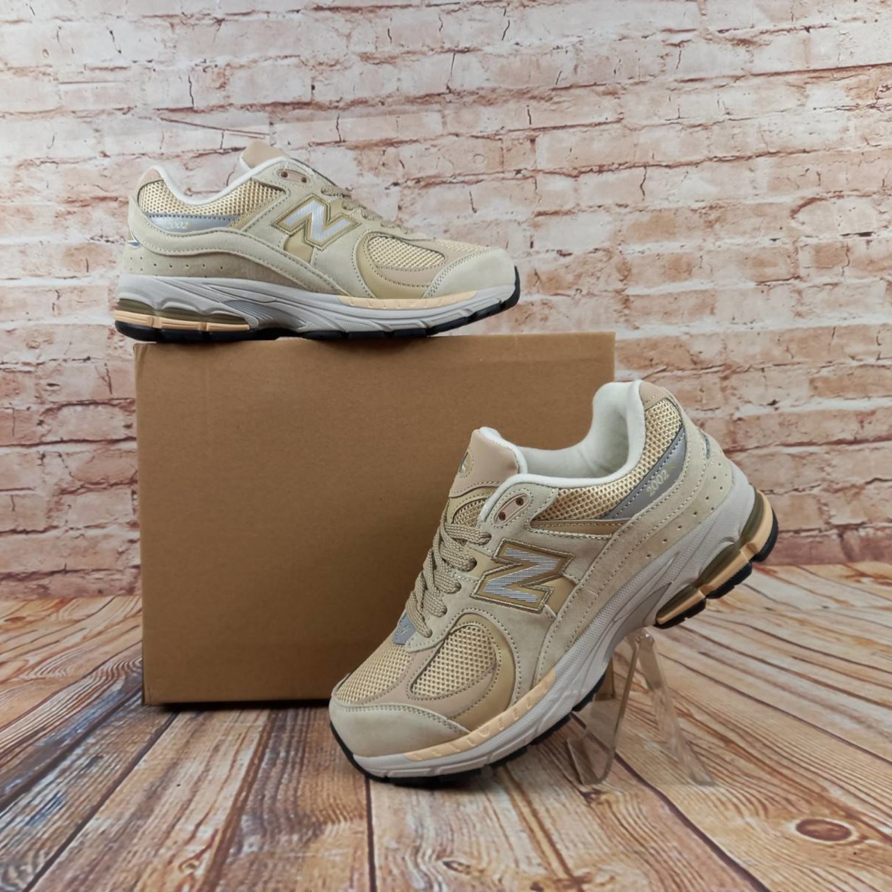 Кросівки унісекс New Balance 636-2 бежеві текстиль