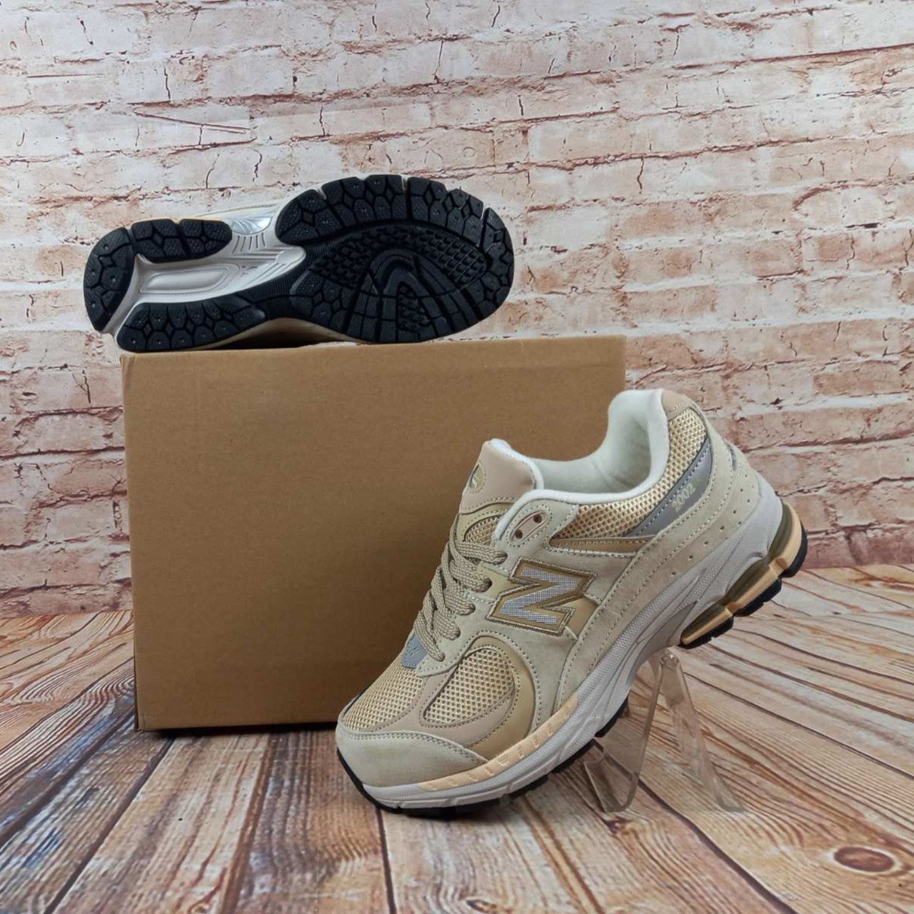 Кросівки унісекс New Balance 636-2 бежеві текстиль