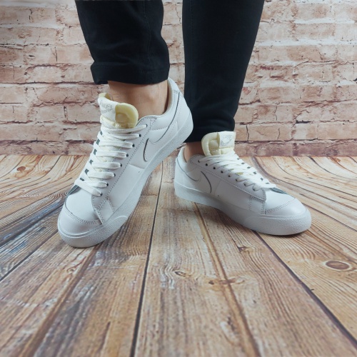Кросівки жіночі Nike 1031-3 білі шкіра 